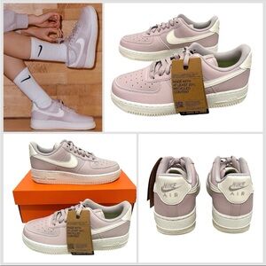 Nike Women’s Air Force 1  7.5 Next Nature “Platinum Violet/Sail” Casual Shoes